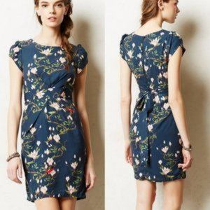 Darling Tia bird/floral dress from Anthropologie